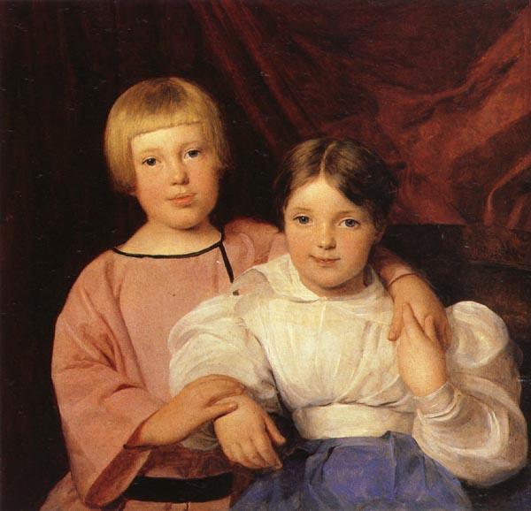 Ferdinand Georg Waldmuller Children oil painting picture